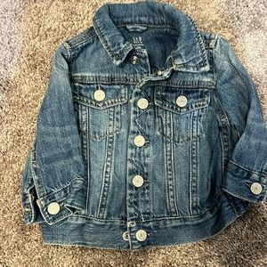 Baby gap jean jacket 0-6 months